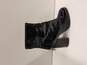 Tony Bianco Faya Black Patent Leather Ankle Zip Boots Heels Shoes Size 9 image number 1