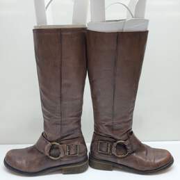 Steve Madden Toureg Leather Buckle Riding Boots Women's Size 6M alternative image