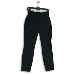 NWT Gap Womens Black High Rise Flat Front Pull On Skinny Leg Ankle Pants Size 4