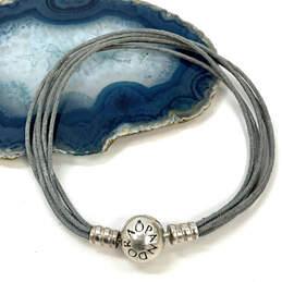 Designer Pandora S925 ALE Sterling Silver Multi Strand Charm Bracelet