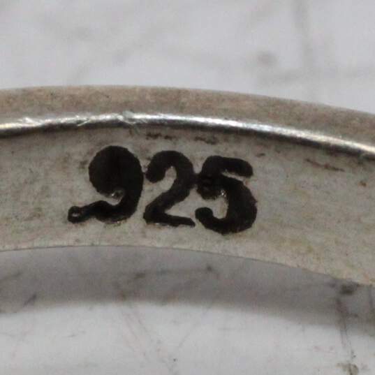 2 Janice Girardi Signed Sterling Silver Stackable Rings (Size 5.50-5.75) - 3.4g image number 5