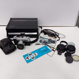 Yashica Electro 35 Film Camera w/ Case & Accessories