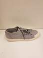 Michael Kors Canvas Lace Up Low Top Sneakers Grey image number 1
