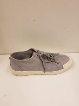 Michael Kors Canvas Lace Up Low Top Sneakers Grey