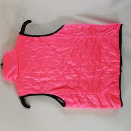 Lauren By Ralph Lauren Neon Pink Women Puffer Vest XS alternative image
