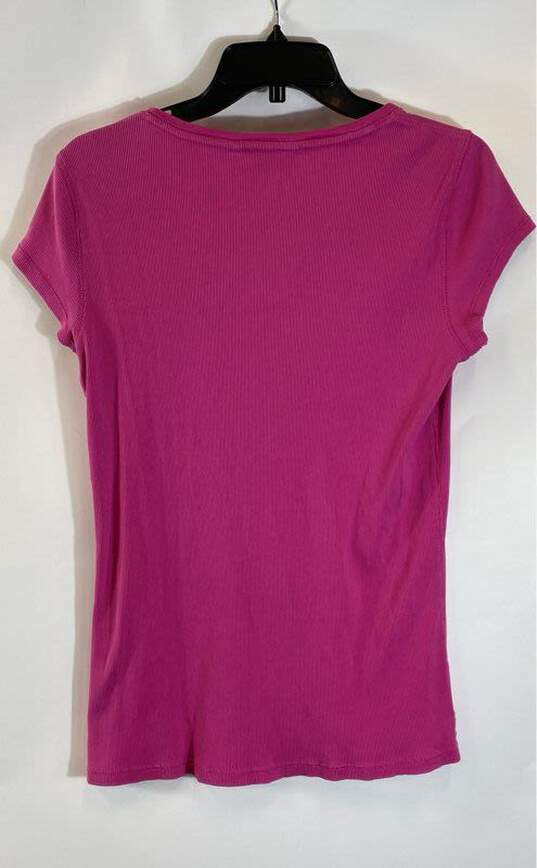 Lauren Ralph Lauren Pink T-shirt - Size Large image number 2