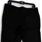 Womens Black Dark Wash Pockets Stretch Slim-Fit Skinny Leg Jeans Size 33 image number 4