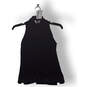 Womens Black Solid Sequin Sleeveless Sheath Mini Dress Size Medium image number 5