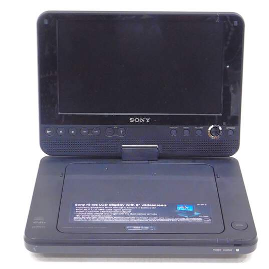 Sony 9.5v DVP-FX820 Hi-Res Portable DVD Player 8inch W/ Battery Untested For P&R image number 3