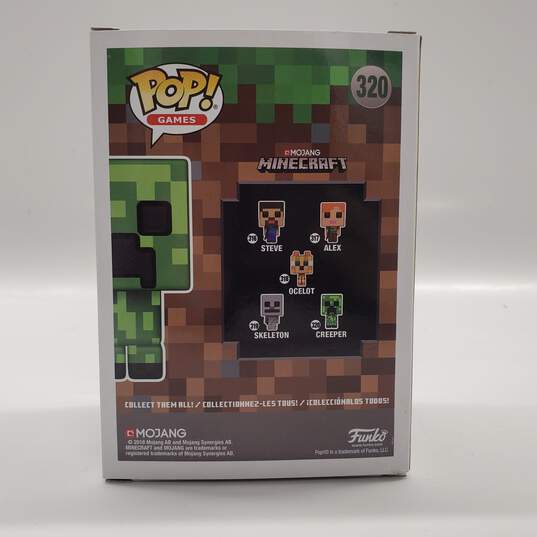 Buy the Funko Pop! Games NIB Minecraft #320 Creeper (Glow In The Dark)  Vinyl Figure - FYE Exclusive - Vaulted