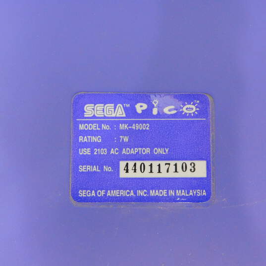 Sega Pico MK-4902 Educational Game System Untested No Games image number 5