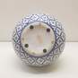 Porcelain Vase 14in Tall Asian Blue and White Ceramic  Vase image number 5