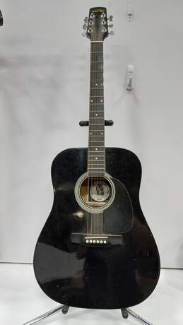 Black Santa Rosa Acoustic Guitar