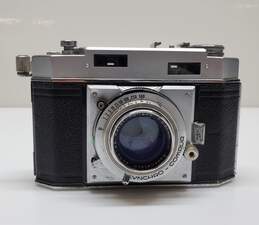 Vintage Agfa Karat 36 Rangefinder Folding Camera w/ Karat-Heligon 50mm F2 Lens-Untested