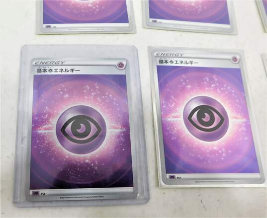 Pokemon TCG Lot of 15 Japanese Holofoil Psychic Energy Cards 2022 image number 2