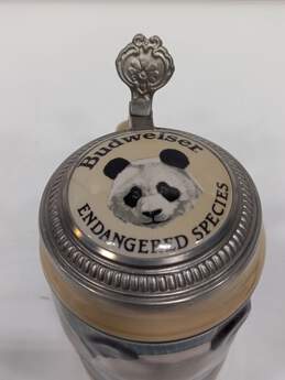 Vintage 1992 Budweiser -Endangered Species-Giant Panda Stein alternative image