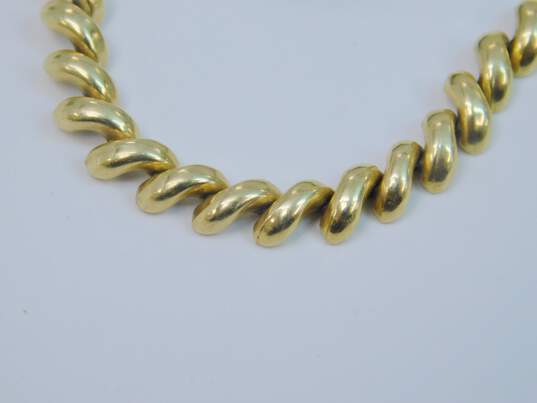 14K Yellow Gold Chain Bracelet for Repair 8.3g image number 2