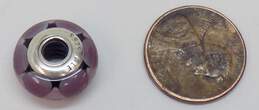 925 Pandora Retired Captivating Purple Glass Charm alternative image