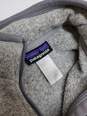 Patagonia Long Sleeve Full Zip Gray Women's Jacket image number 3