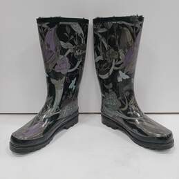 Sakroots Peace Women's Medium Tall Rain Mud Boots Size 7 alternative image