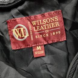 Wilsons Leather Black Jacket Men's Size M alternative image