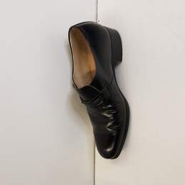 Leonardo Black Dress Shoes Size 5.5