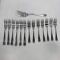 Bundle of Assorted Northland Stainless Silver Tone Cutlery Set In Wood Box image number 4