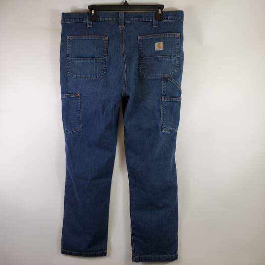 Carhartt Men Denim Jeans Sz 38X32 image number 2