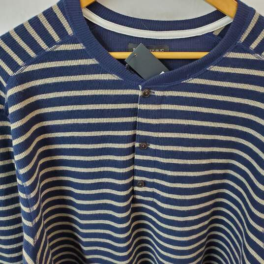 Banana Republic Oversized Striped Knit Top XXL with Tags image number 2