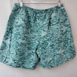 Patagonia Green Fish Nylon Shorts Men's M alternative image