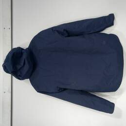 Children's Blue Hooded Full Zip Raincoat Jacket Size XL (18/20) alternative image