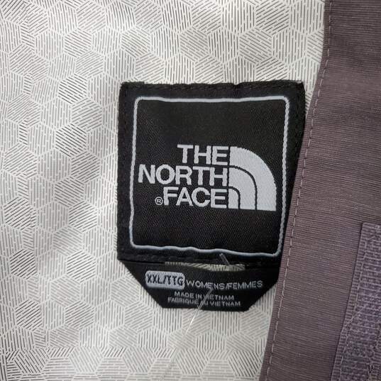NWT The North Face WM's Venture Dryvent Rabbit Gray Windbreaker Size XXL image number 3