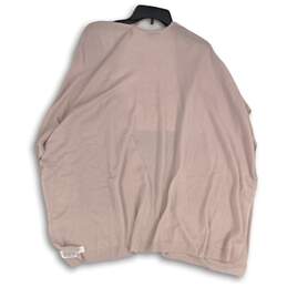 NWT Loft Womens Pink Classic Open Front Cardigan Sweater Size M/L alternative image