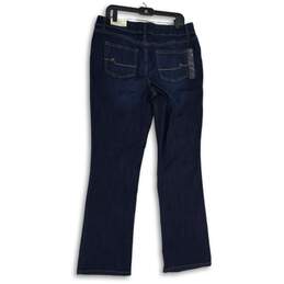 NWT Maurices Womens Blue Denim Medium Wash Slim Bootcut Leg Jeans Size 14 alternative image