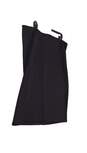 Womens Black Back Zip Knee Length Straight & Pencil Skirt Size 22W image number 3