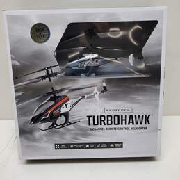 Protocol Turbohawk 3 Channel Remote Contol Indoor Helicopter Sealed IOB