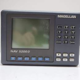 Vintage Magellan Marine GPS Receiver NAV 5200D For Parts/Repair