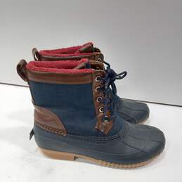 Tommy Hilfiger Blue Duck Boots Women's Size 8M alternative image