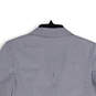 NWT Women's Blue White Striped Notch Lapel One-Button Blazer Size 4 image number 2