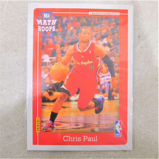 2012 Chris Paul Panini Math Hoops 5x7 Basketball Card LA Clippers image number 1