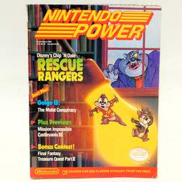 Vtg Nintendo Power Magazine Darkwing Duck & Chip N' Dale Rescue Rangers Bundle alternative image