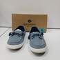 Sperry Women's Blue and White Striped Boat Shoes Size 9.5 M image number 1
