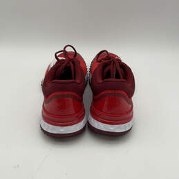 Mens Alpha Huarache Elite 4 TF DJ6523-616 Red Lace-Up Sneakers Shoes Sz 12 alternative image