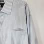 Pronto Uomo Men Stripe Dress Shirt NWT sz 18.5 image number 4