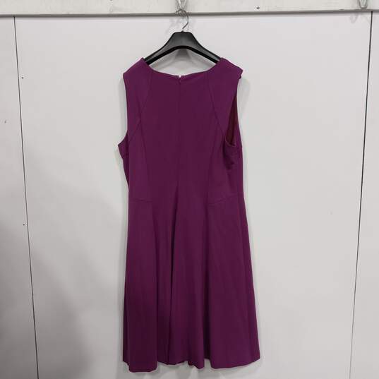 Women's Purple Dress Size  XL image number 2
