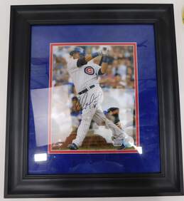 Goevany Soto Signed Photo W/COA Chicago Cubs * COA From Mounted Memories