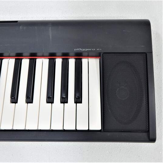 Yamaha Brand NP-11 Piaggero Model Electronic Keyboard/Piano w/ Accessories image number 5