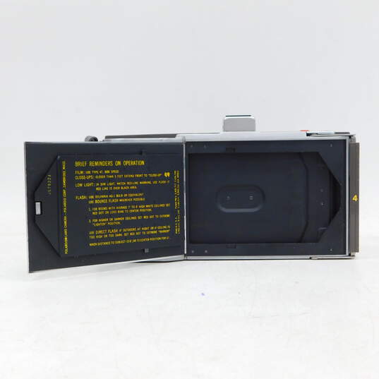Vintage Polaroid J66 Land Camera w/ Flash & Case image number 5