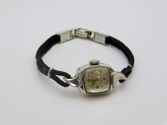 Vintage Bulova & Gruen Diamond Accent Women's Dress Watches 26.3g image number 2