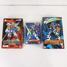 Bandai Mobile Suit Gundam Wing Open and Premade Sets Bundle of 3